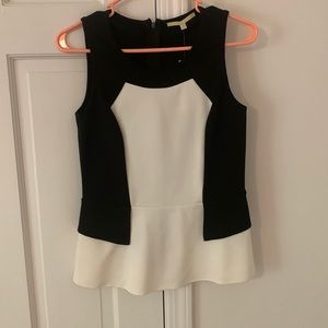 Gianni Bini NWT size small black and white top